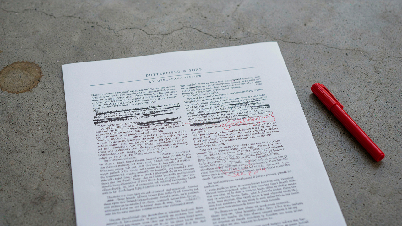 Relecture et correction d'un manuscrit